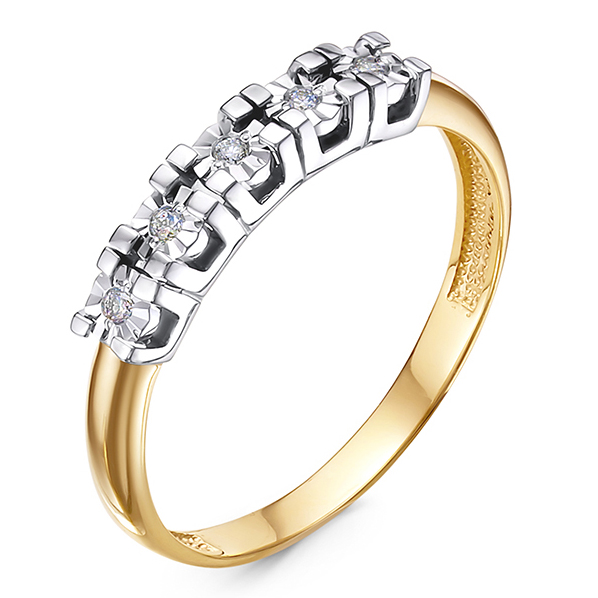 Кольцо, золото, бриллиант, БР111581л
